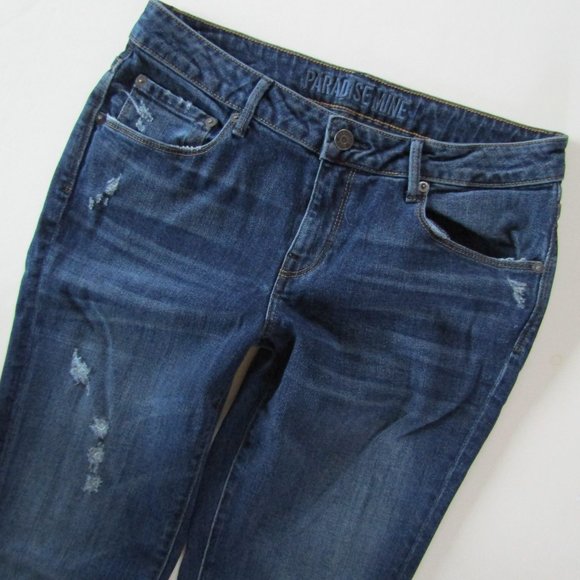 Paradise Mine Slim Boyfriend Distressed Jean, Dark - Picture 4 of 12